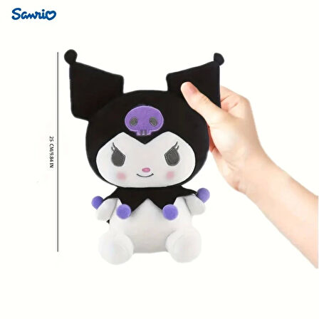 Kuromi Hello Kitty 25 Cm Peluş Oyuncak Sanrio Kuromi Plush Hediyelik Oyuncak