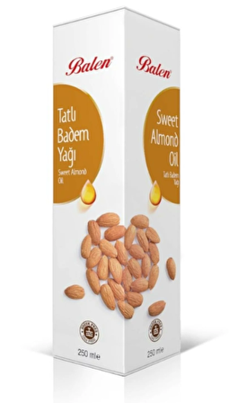 Balen Tatlı Badem Yağı 250 ML