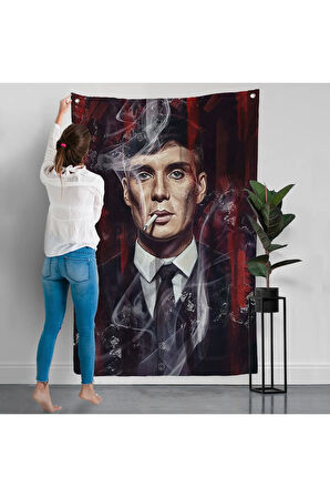 Thomas Shelby - Tommy Shelby Duvar Örtüsü-7842