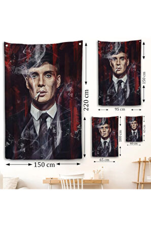 Thomas Shelby - Tommy Shelby Duvar Örtüsü-7842