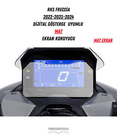 RKS Freccia 2022-2024 Dijital Gösterge Uyumlu Mat Ekran Koruyucu