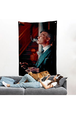 Thomas Shelby - Tommy Shelby Duvar Örtüsü-7843