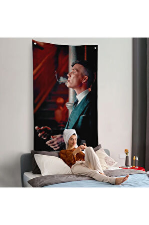 Thomas Shelby - Tommy Shelby Duvar Örtüsü-7843