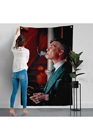 Thomas Shelby - Tommy Shelby Duvar Örtüsü-7843