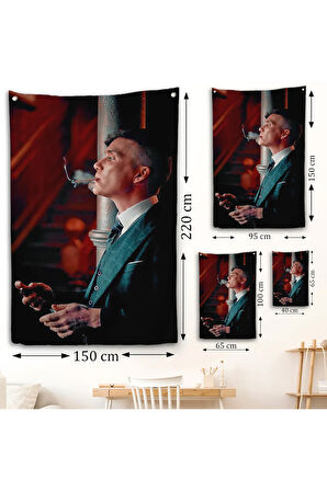 Thomas Shelby - Tommy Shelby Duvar Örtüsü-7843