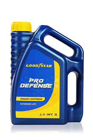 GOODYEAR PRO DEFENSE KIRMIZI ORGANİK ANTİFRİZ -56°C 3 LT