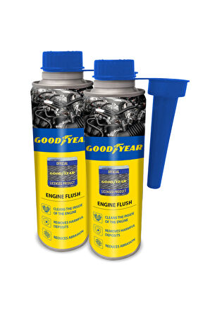 GOODYEAR MOTOR İÇİ TEMİZLEYİCİ SETİ 300 ML (2 ADET)