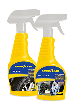 GOODYEAR LASTİK PARLATICI VE JANT TEMİZLEYİCİ SETİ 500 ML