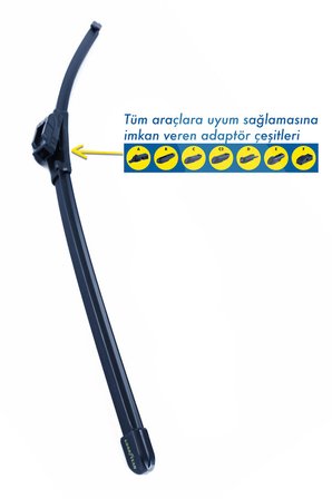 Goodyear Volkswagen Taigo 2022-2026 Uyumlu Ön Arka 3'lü Muz Silecek Seti (600 Mm 450 Mm 350 Mm)