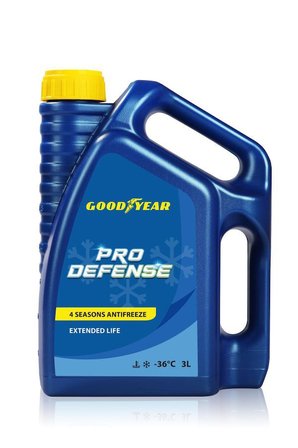 Goodyear 6'lı Mavi Organik 4 Mevsim Antifriz -36°C 3 Lt ( 6 x 3 Litre)
