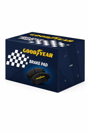 Goodyear Renault Modus 2004 Ve Sonrası Uyumlu Seramik Ön Fren Balata Takımı