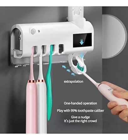 Zuidid Uv Işık Diş Fırçası Tutucu Sterilizatör