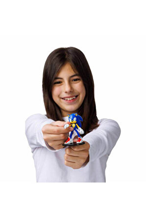 Sonic Prime 8'li Aksiyon Figür Seti Sonic Oyuncak Figür Sonic Power Figür Sonic 5li Figür Orjijinal