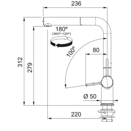 Franke Maris MRG 210/110-52 Sahara Granit Evye ACTİVE PLUS DOCCİA 2.0 Batarya COMFORT Sıvı Sabunluk Set