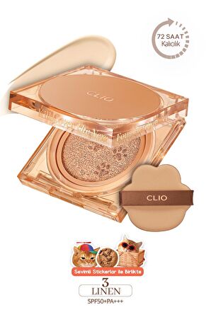 Clio Kill Cover The New Founwear Cushion + Refill (3 Linen)SPF50+ PA+++(Koshort in Seoul Limited)