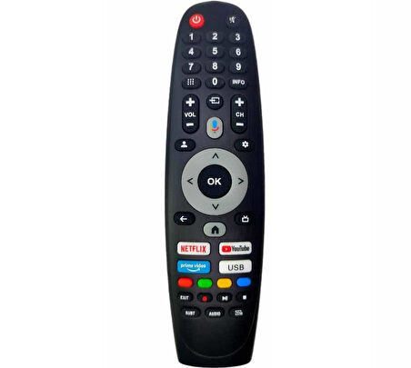 Senna 65SNF9000U İle Uyumlu 4K Smart Tv Mikrofonlu Kumanda