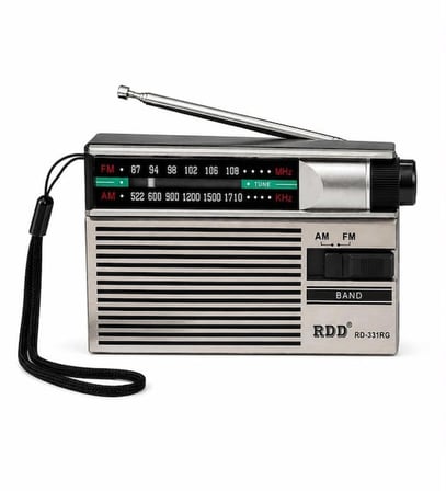 Reytek RD-331RG Fm Am Cep Radyosu Şarjlı Taşınabilir Radyo Type-C Şarjlı 2 Bantlı Acil Durum Deprem Radyosu