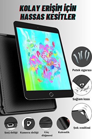 Qpen iPad Pro 9.7 inç  Uyumlu Klavyeli Tablet Kılıfı