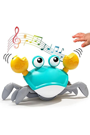 Emekleme Ve Yürümeye Yardımcı SAĞA VE SOLA Hareketli Yengeç (ŞARJ EDİLEBİLİR) Oyuncak Yürüyen Yengeç