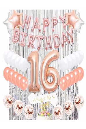 Lüks Doğum Günü Balon Seti