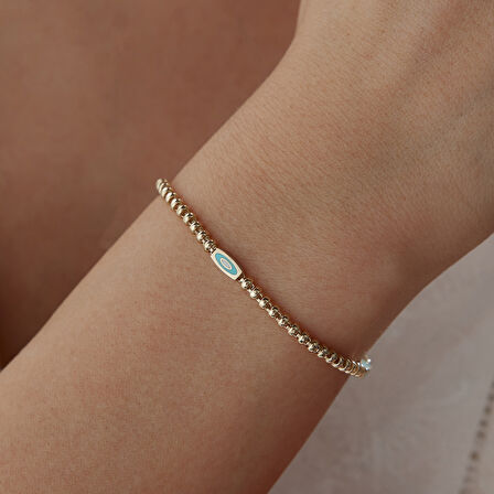 Mineli Dörtgen Top Bileklik