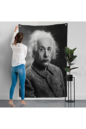 Albert Einstein Duvar Örtüsü-7845