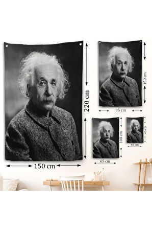 Albert Einstein Duvar Örtüsü-7845