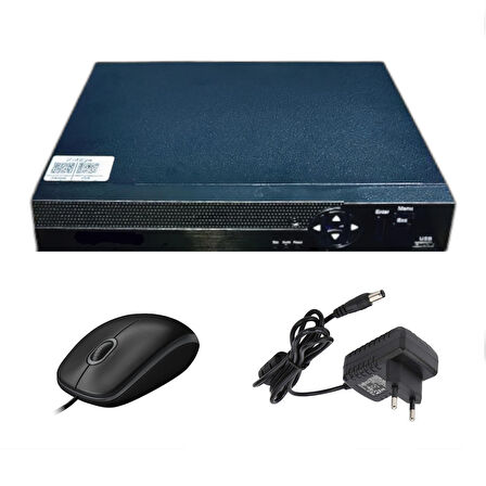 Qromax 10 Kamerali Set - Hareket Algilayan Gece Görüşlü 36 Ir Led 5mp Sony Lensli 1080p Full Hd Metal Kasa Güvenlik Kamerasi Seti 5236