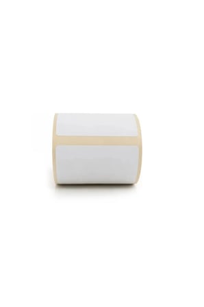 5 Adet - 50 x 70 mm Beyaz Lamine Termal Etiket 110 Adet Beyaz - Phomemo M Serisi Modellere Uyumludur.