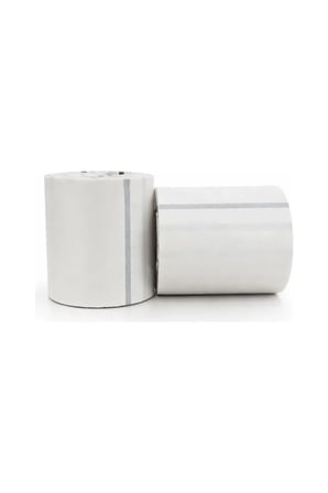 5 Adet - 50 x 50 mm Şeffaf OVAL Termal Etiket 150 Adet - Phomemo M Serisi Modellere Uyumludur.
