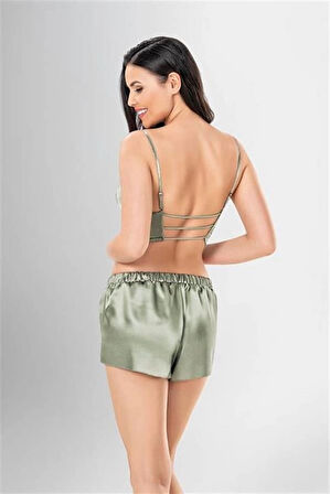 Amora Secret 3'lü Şort Takımı Desenli