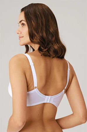 Amora Secret Balenli Desteksiz Dolgusuz Toparlayıcı Günlük Klasik Küçültücü Sütyen