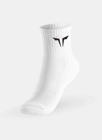 Squatwolf Beyaz Unisex Çorap US050030223 Ankle Socks 3 Pack