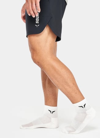 Squatwolf Beyaz Unisex Çorap US050030223 Ankle Socks 3 Pack