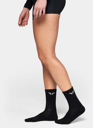 Squatwolf Siyah Unisex Çorap US050040001 Icon Crew Socks 3 Pack