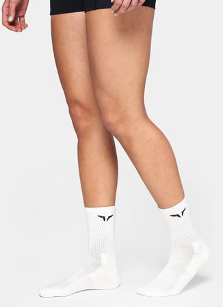 Squatwolf Beyaz Unisex Çorap US050040223 Icon Crew Socks 3 Pack