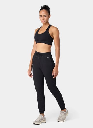 Squatwolf WL051210001 Regular Fit Sweat Jogge Siyah Kadın Sweatpant