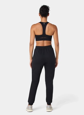 Squatwolf WL051210001 Regular Fit Sweat Jogge Siyah Kadın Sweatpant