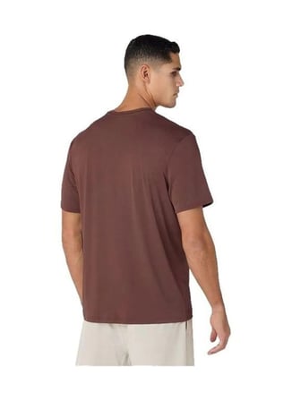 Squatwolf MT060581163 Lightweight Regular Tee Kahve Erkek Bisiklet Yaka Süprem T-Shirt