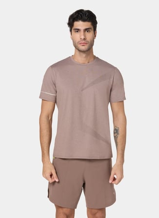 Squatwolf MT060451133 Supernaturals Lightweig Kahverengi Bisiklet Yaka Fit Düz Erkek T-Shirt