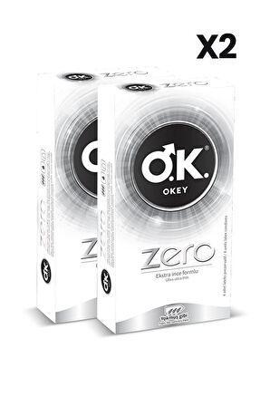 Okey Zero Prezervatif 10lu x2 Adet