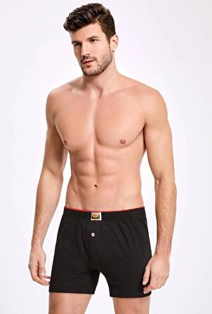 Düz Havlu Bel Erkek Boxer    3 Adet