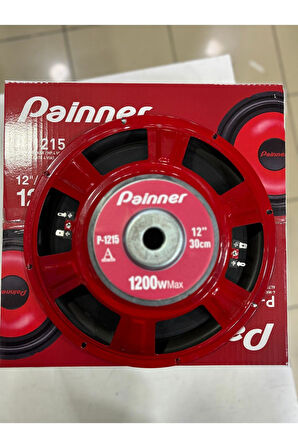 Painner P-1215 1200 Watt 300 Rms 30 Cm Subwoofer Bass Kabinsiz 1 Adet