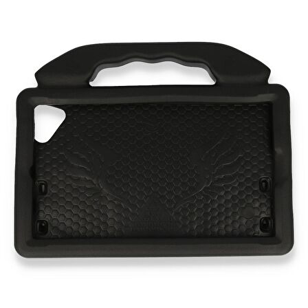 Galaxy Tab A9 Plus 11 inç  (2021) Uyumlu Fuchsia Like Standlı Soft Tablet Kılıfı Eğlenceli Yumuşak Kılıf