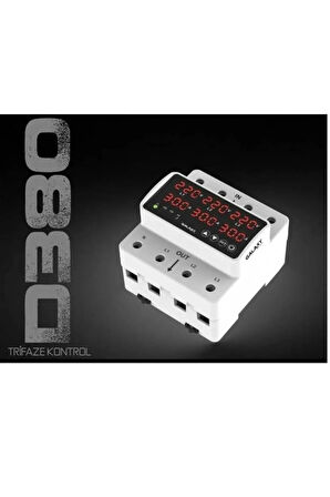  D380 TRİFAZE DAİRE VOLTAJ KORUYUCU