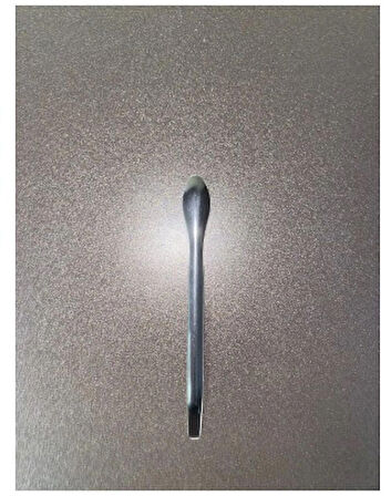 10 cm Çift Uçlu Paslanmaz Çelik Laboratuvar Kaşığı – Toz, Granül ve Numune Aktarım Spatulası