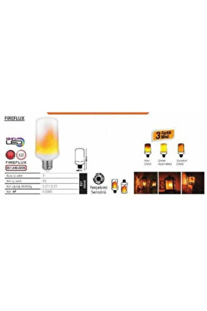  Led Ampul Fıreflux 5 Watt