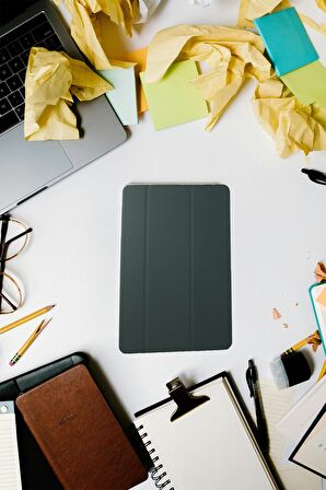 iPad Pro 12.9 inç (2022) Uyumlu Fuchsia İntelligent Tablet  Kılıfı 