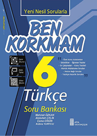 Ata 6.Sınıf Ben Korkmam Seti