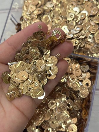 10 mm (1 cm) Pul Çanta, Supla, Patik Pulu 25 gr 25 Gold Çizgili 